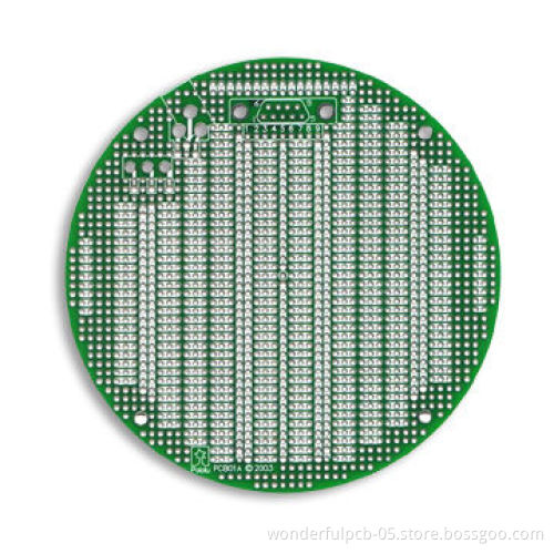 Double-sided PCB with immersion Silver Surface Treatment and 2oz Finished Copper Thickness